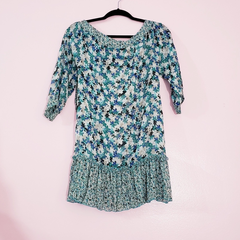 Le Phare De La Baleine Floral Top Size S View 3